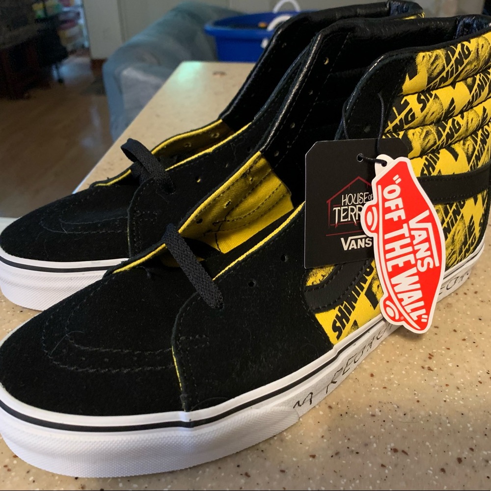 Vans X House Of Terror The Shining Sk8-Hi Mens Sz 10